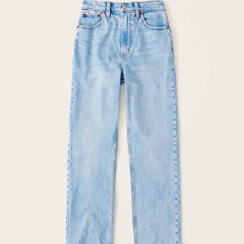 90s Ultra High Rise Straight Jeans